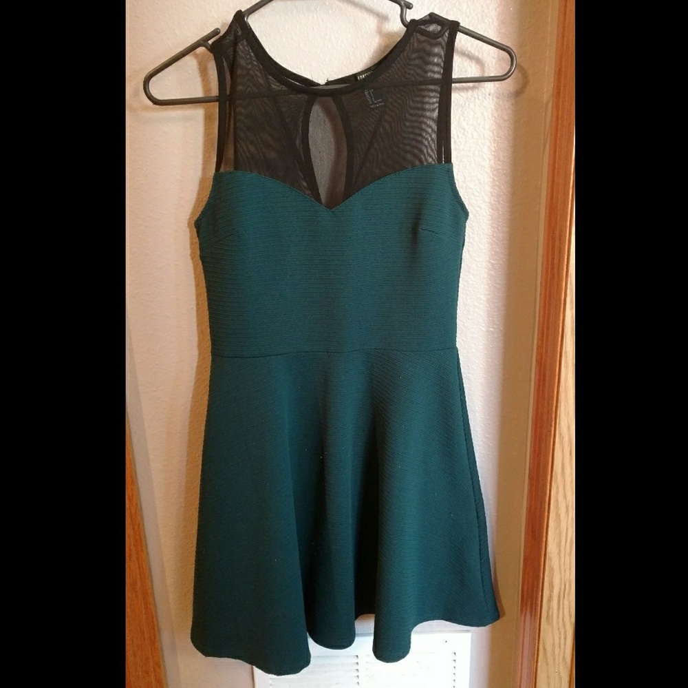 Forever 21 dress turquoise